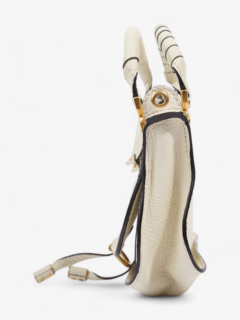 Chloe Marcie Natural White Calfskin Leather Mini Image 2