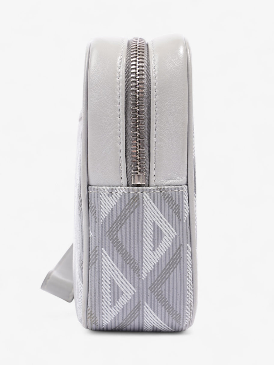 Christian Dior Toiletry Bag Grey Coated Canvas Image 2
