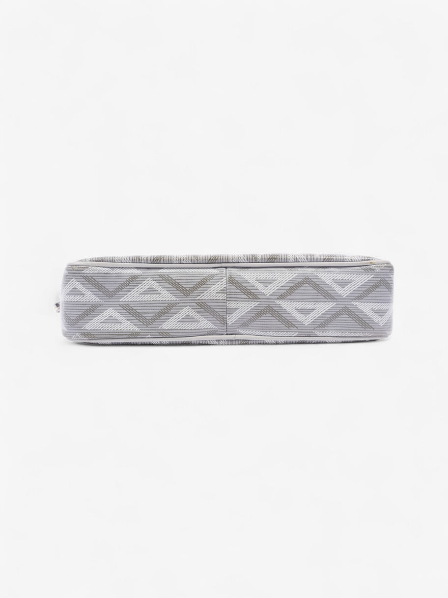 Christian Dior Toiletry Bag Grey Coated Canvas Image 6