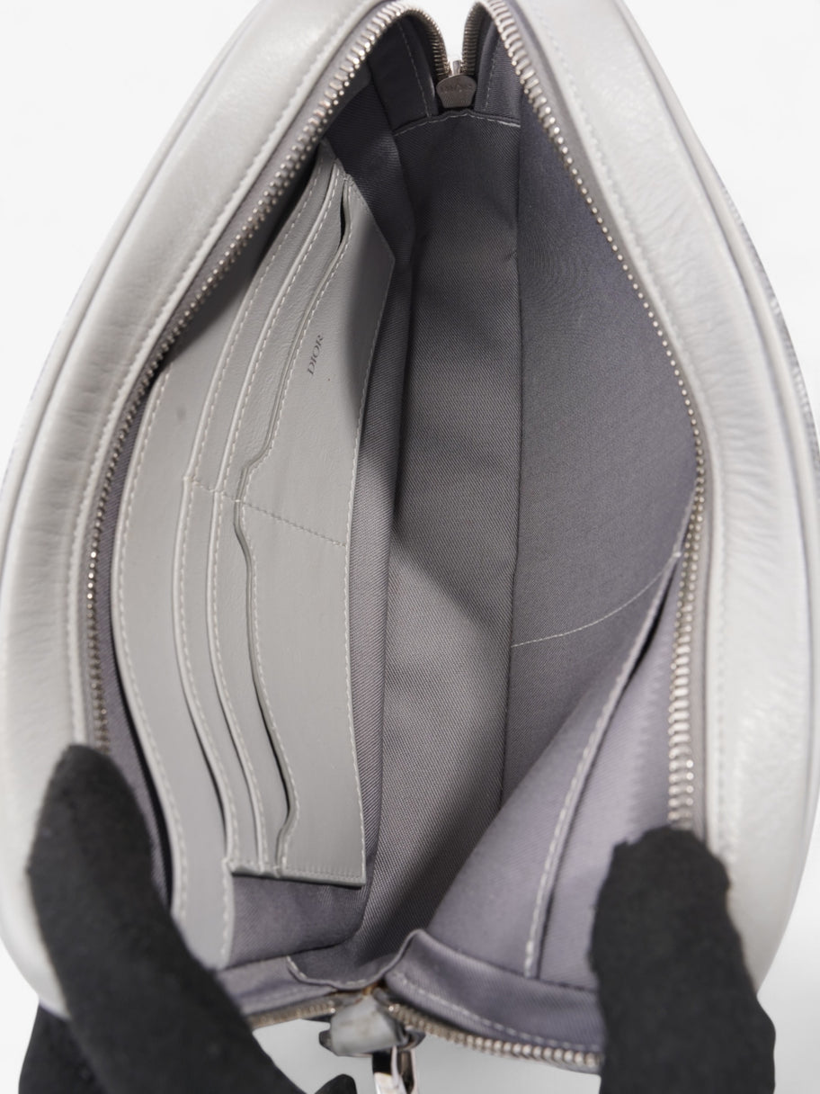 Christian Dior Toiletry Bag Grey Coated Canvas Image 8