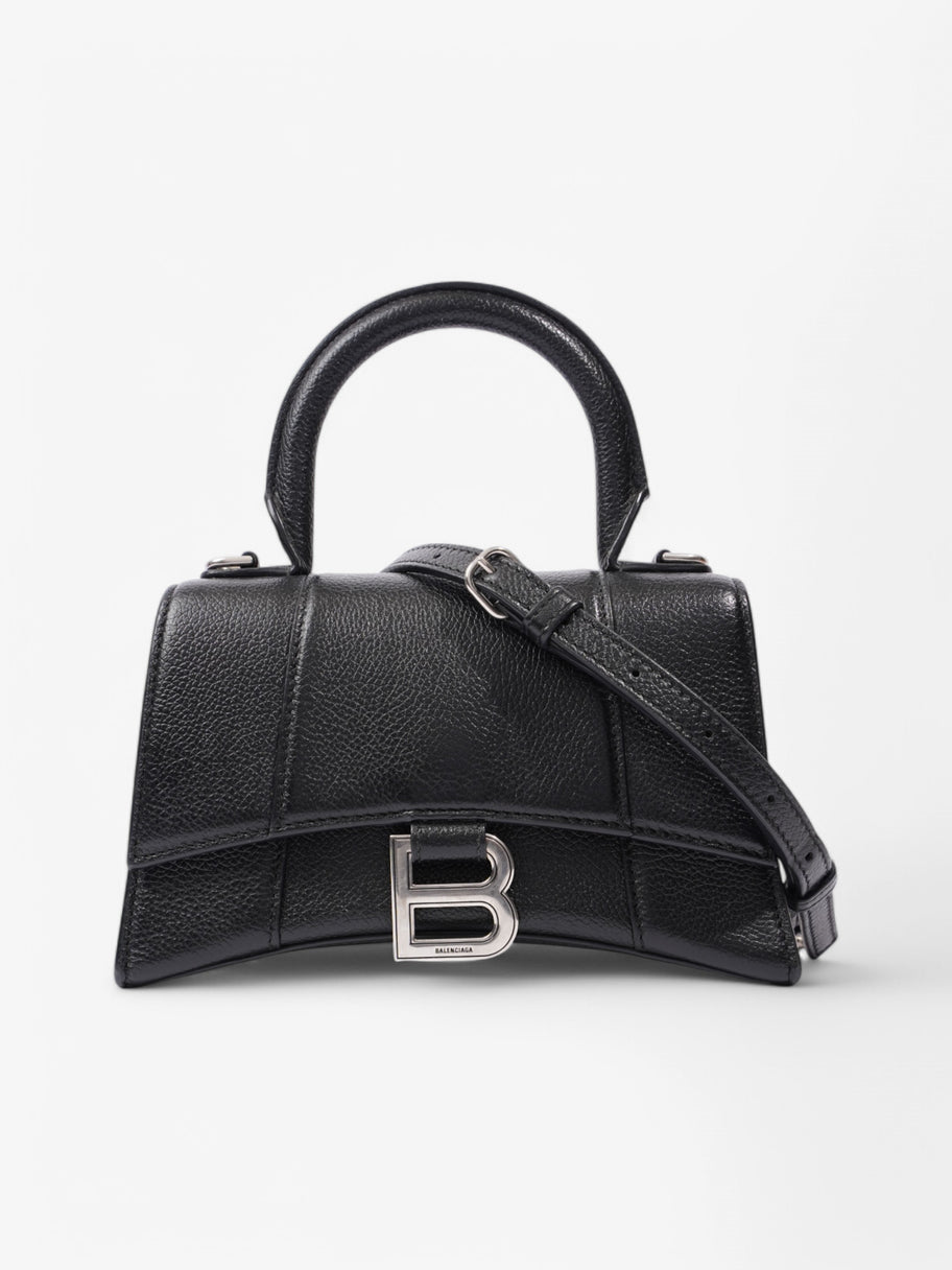 Balenciaga Hourglass  Black Leather Image 1