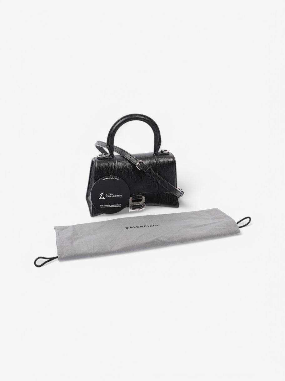 Balenciaga Hourglass  Black Leather Image 9