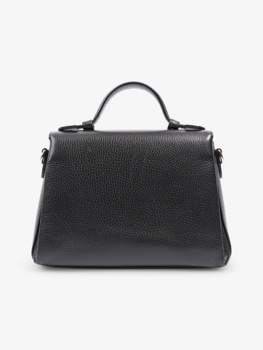 Gucci Dollar Top Handle Black Leather Image 4
