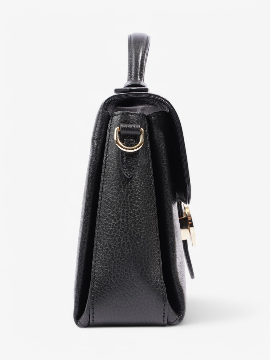 Gucci Dollar Top Handle Black Leather Image 5