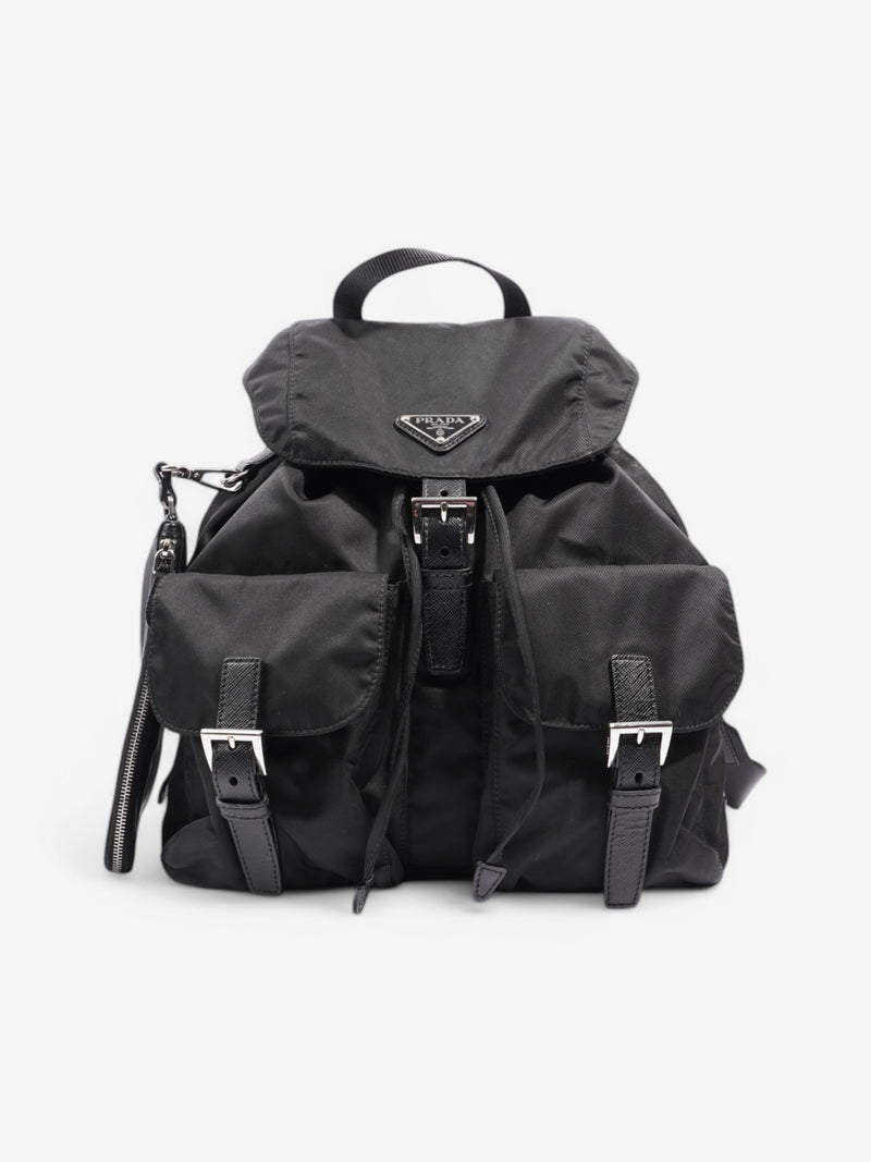  Prada Nylon back pack Black Re Nylon