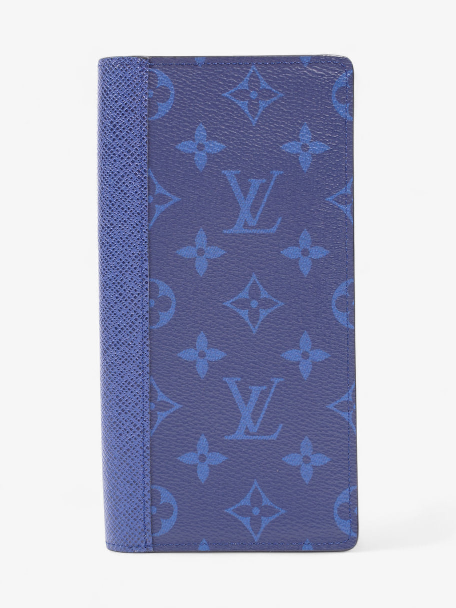 Louis Vuitton Lama Portefeuille Brazza Cobalt Leather Image 1