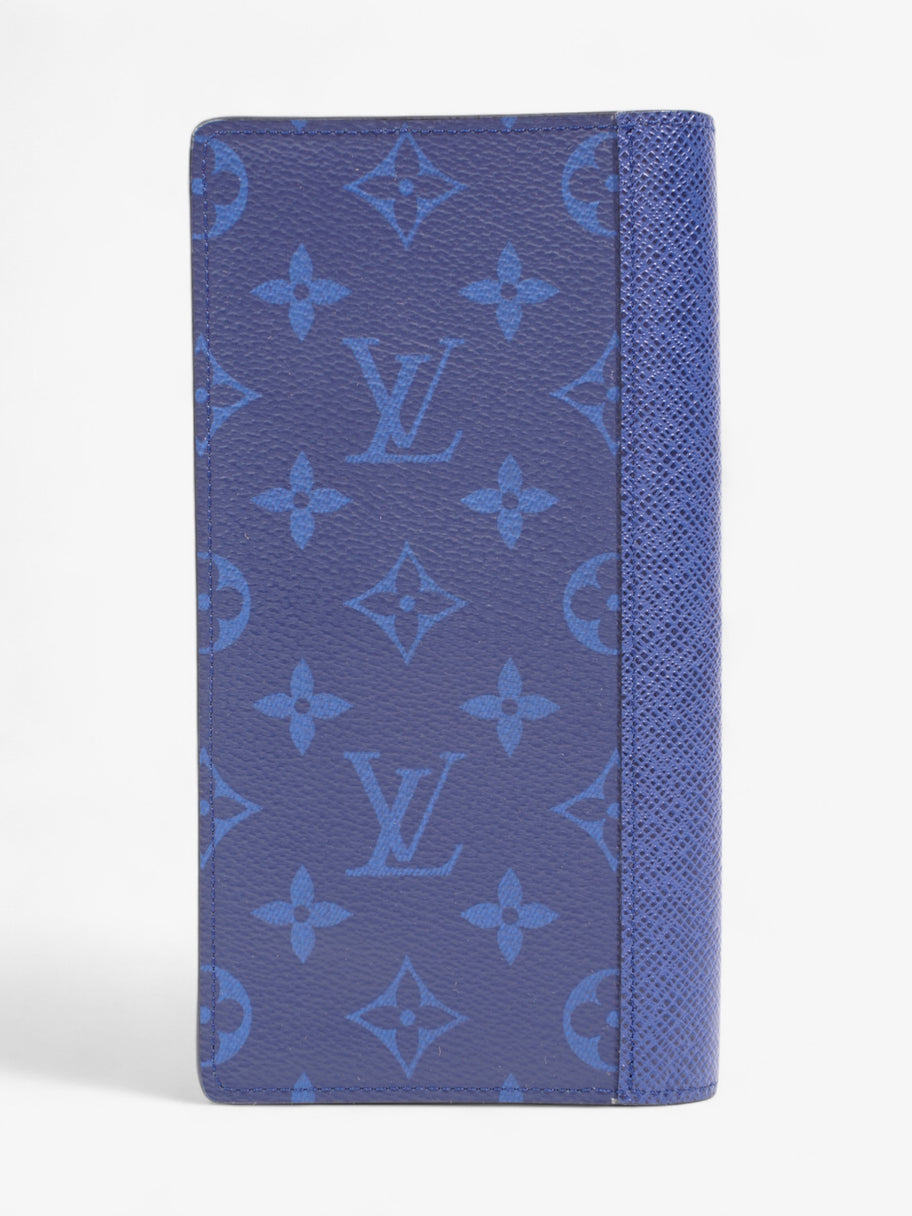 Louis Vuitton Lama Portefeuille Brazza Cobalt Leather Image 2