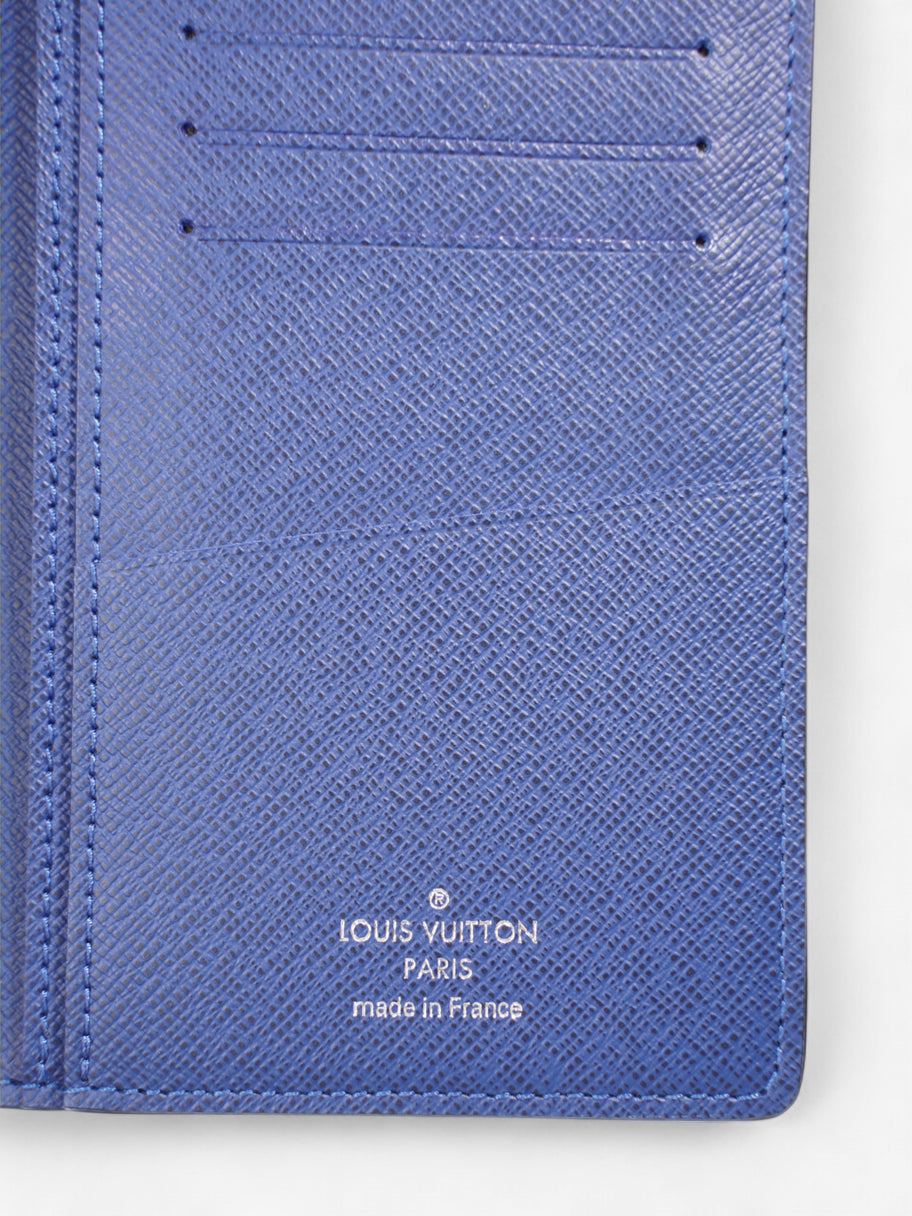 Louis Vuitton Lama Portefeuille Brazza Cobalt Leather Image 4