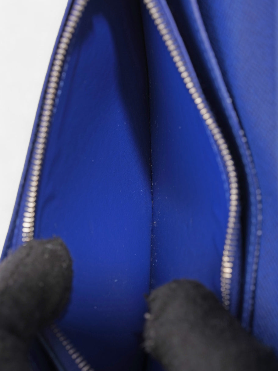 Louis Vuitton Lama Portefeuille Brazza Cobalt Leather Image 5