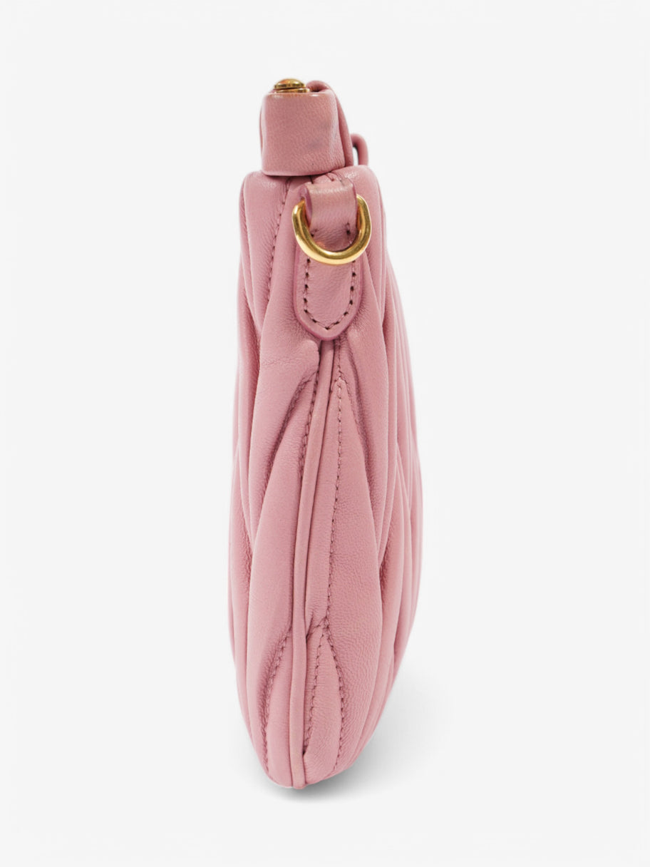 Miu Miu Clutch With Strap Pink Leather Image 3