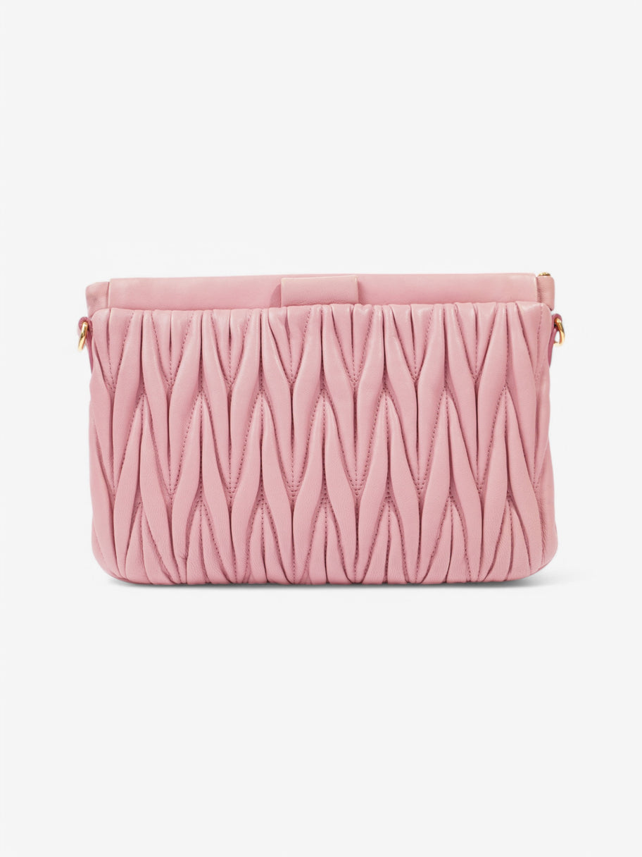 Miu Miu Clutch With Strap Pink Leather Image 4