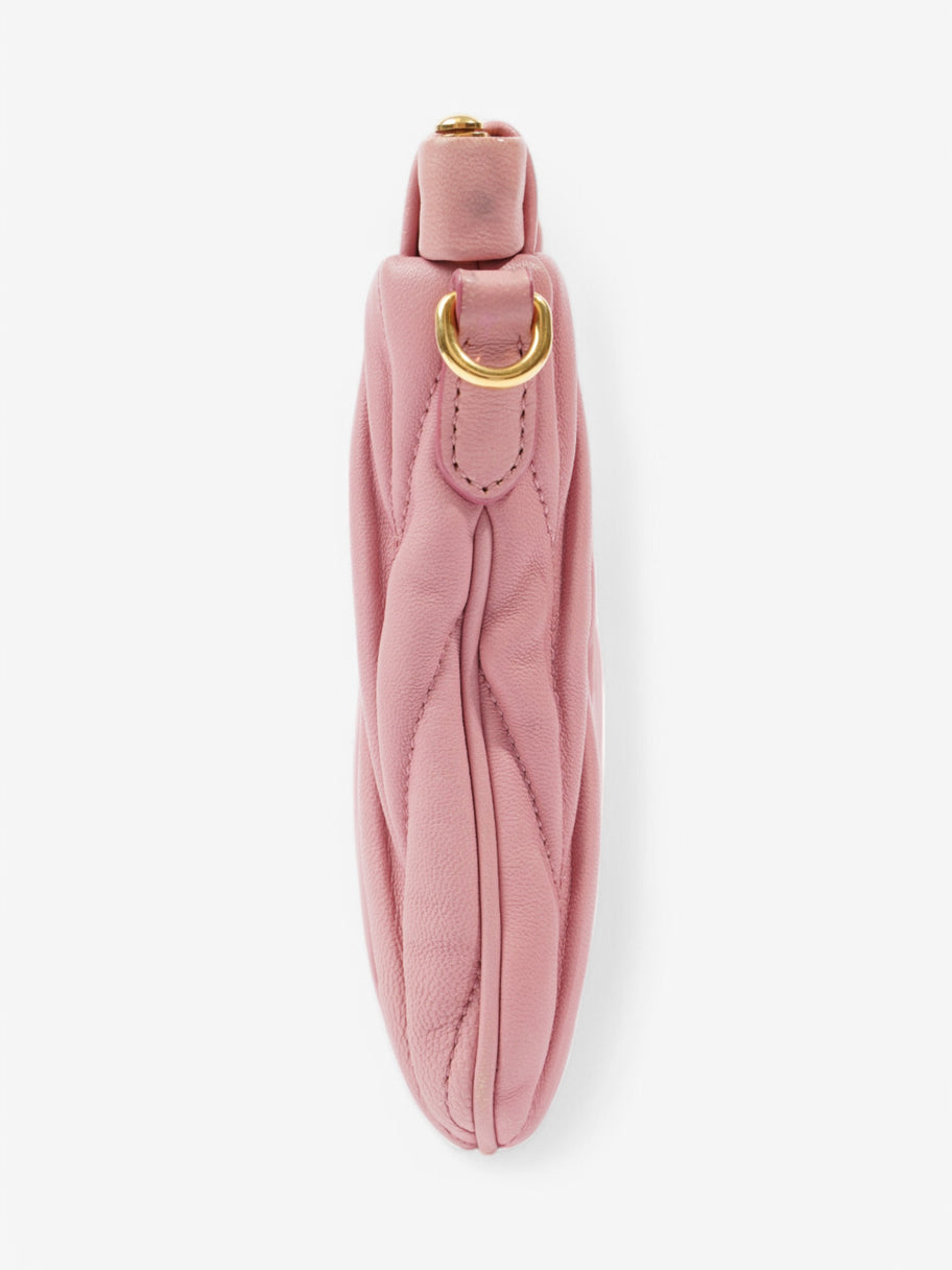 Miu Miu Clutch With Strap Pink Leather Image 5