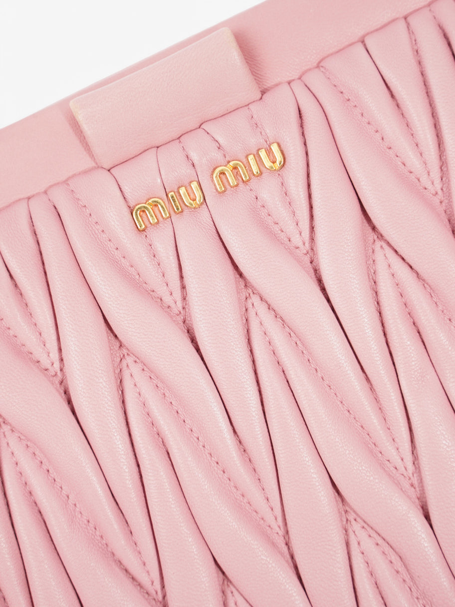 Miu Miu Clutch With Strap Pink Leather Image 7
