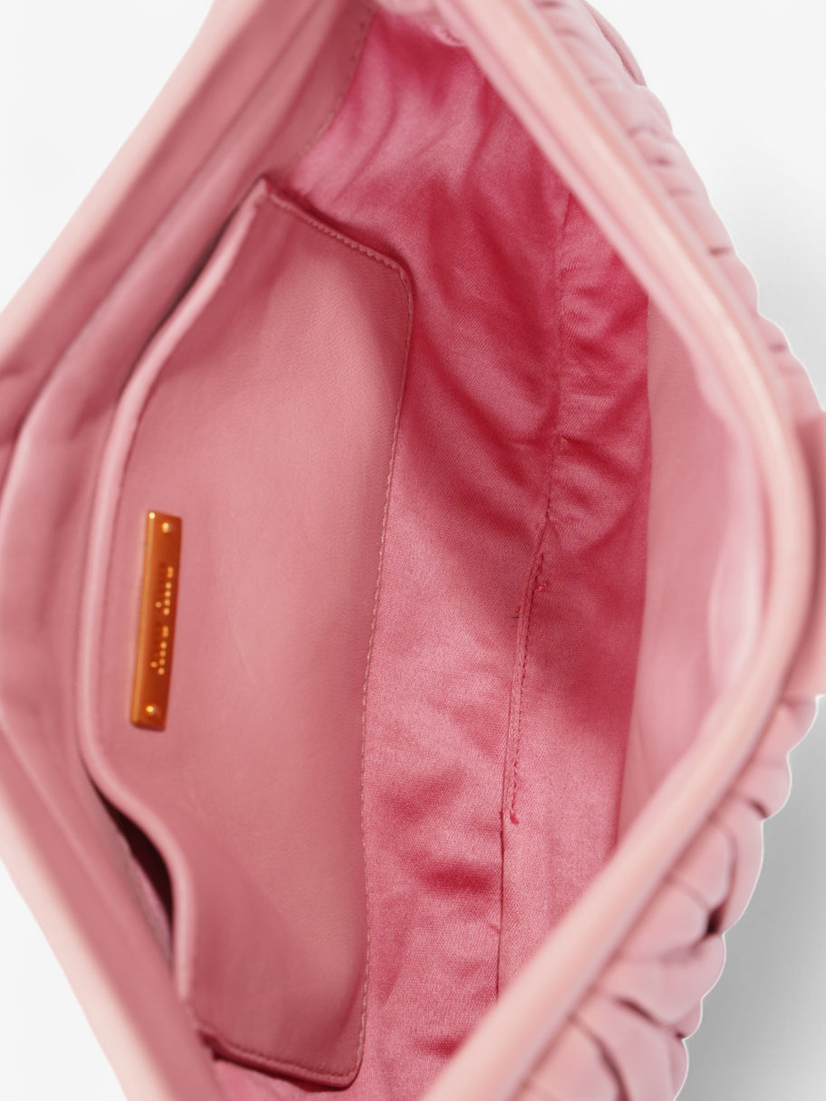 Miu Miu Clutch With Strap Pink Leather Image 8