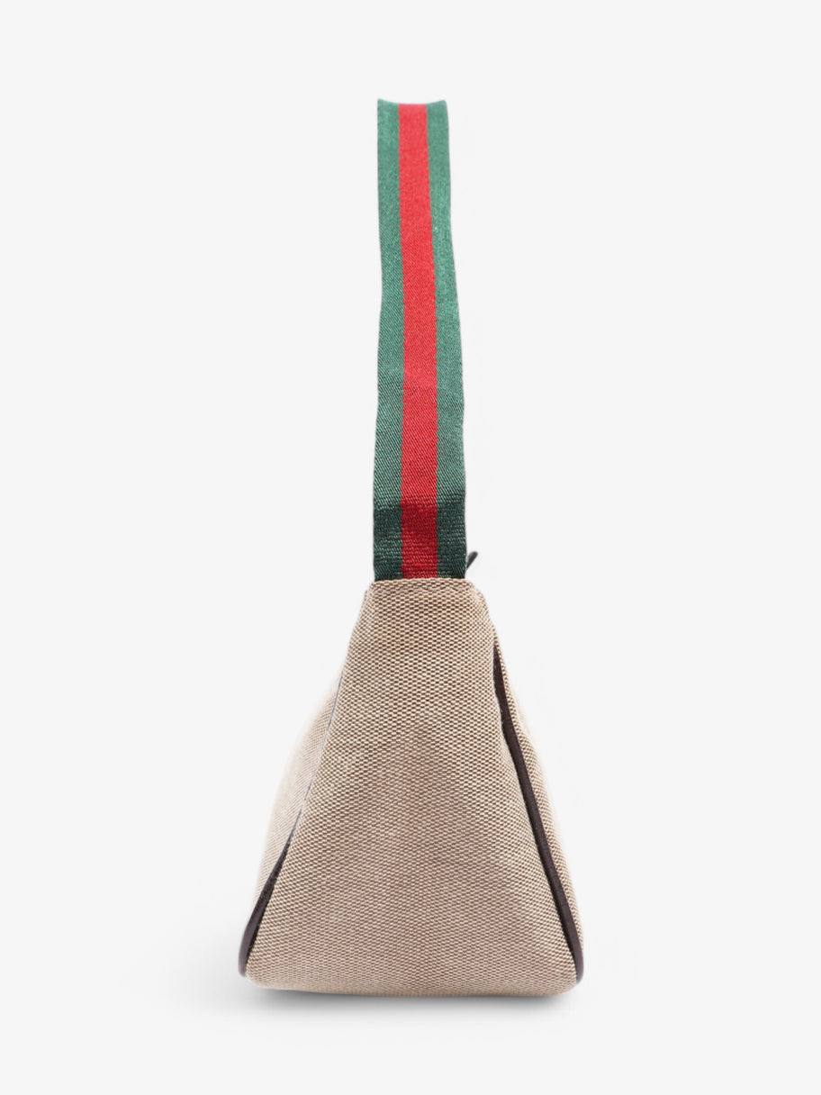 Gucci Baguette  Beige  Canvas Image 3