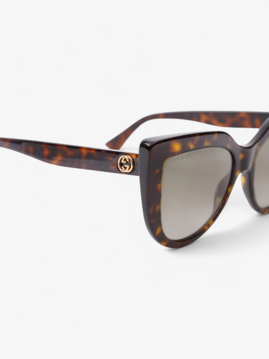 Gucci Gucci Sunglasses Black / Brown Plastic Image 5