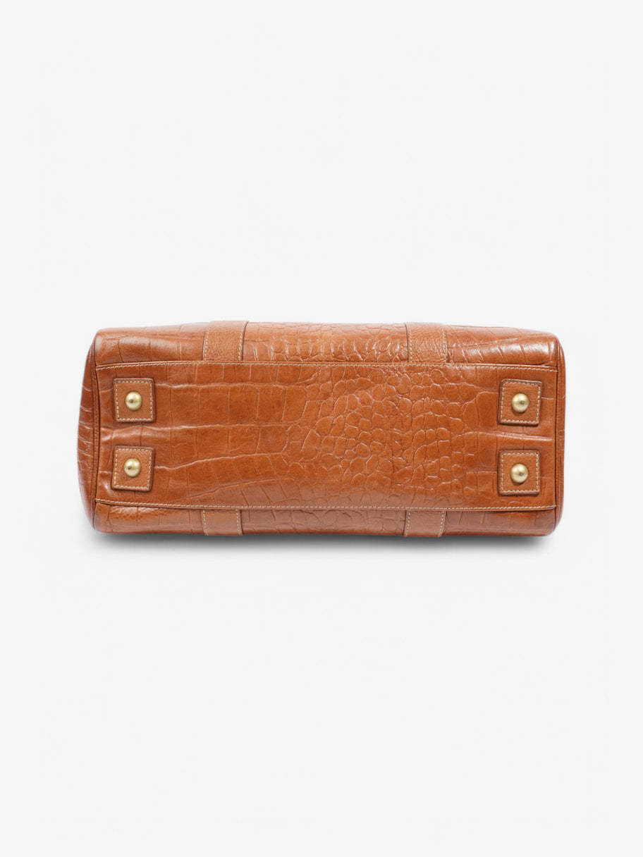 Mulberry Bayswater Tan Embossed Leather Image 6