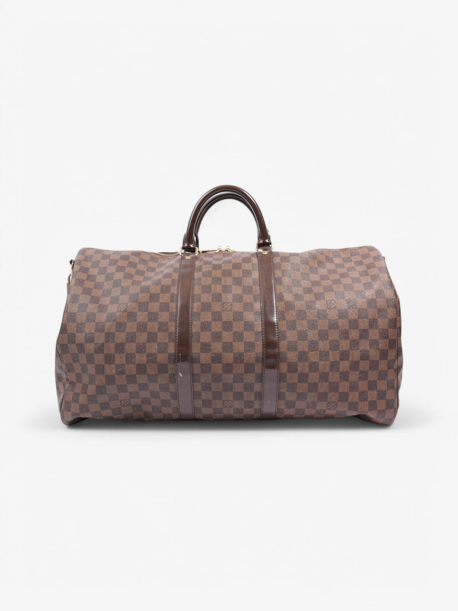 Louis Vuitton Keepall Bandouliere Damier Ebene Coated Canvas 55 Image 4