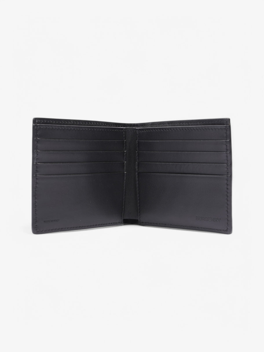 Burberry Bifold Wallet Black Leather Image 3