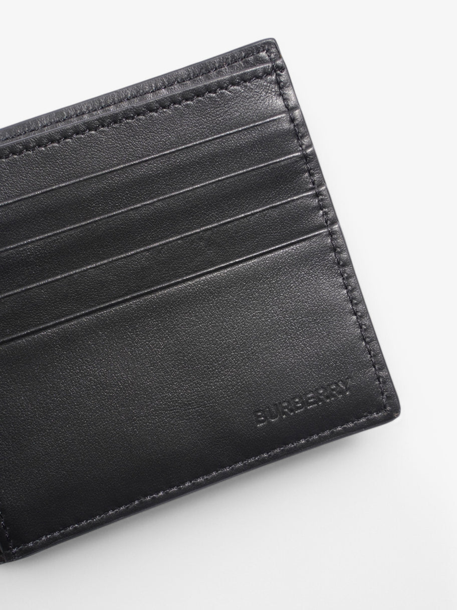 Burberry Bifold Wallet Black Leather Image 5