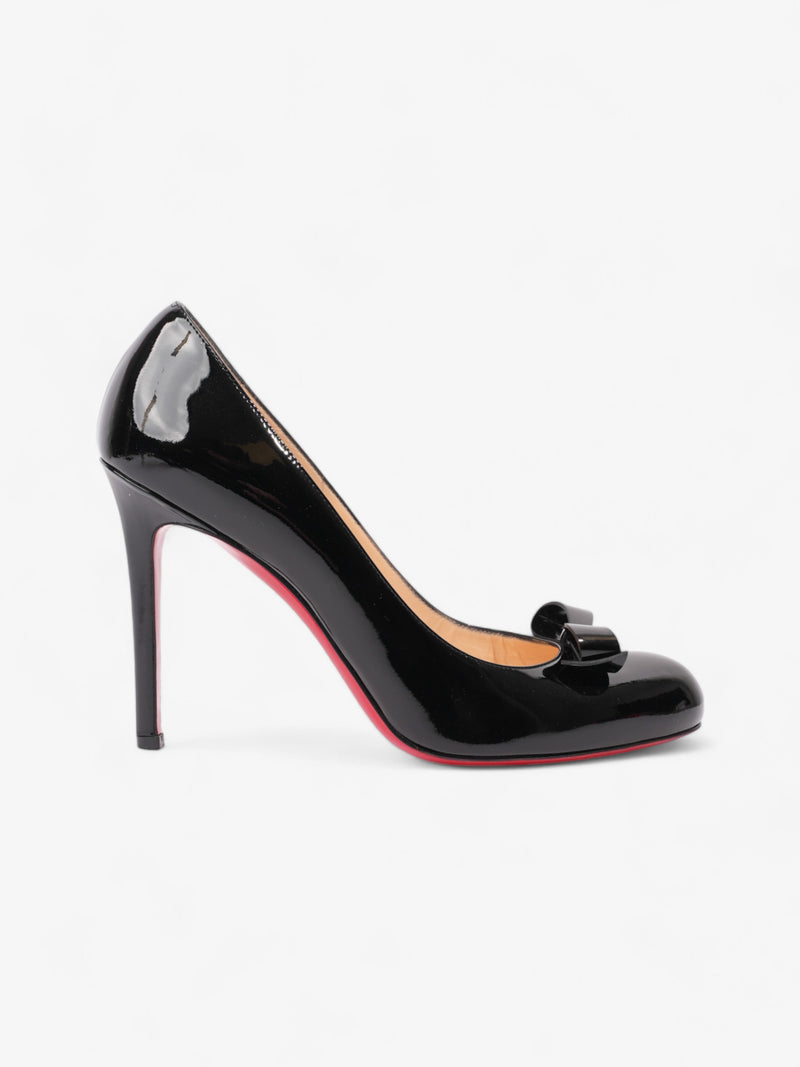  Christian Louboutin Simplenodo 100mm Black Patent Leather EU 40 UK 7