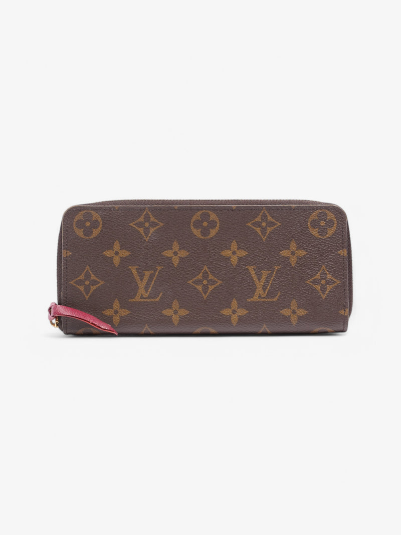  Louis Vuitton Clemence Wallet Monogram Coated Canvas