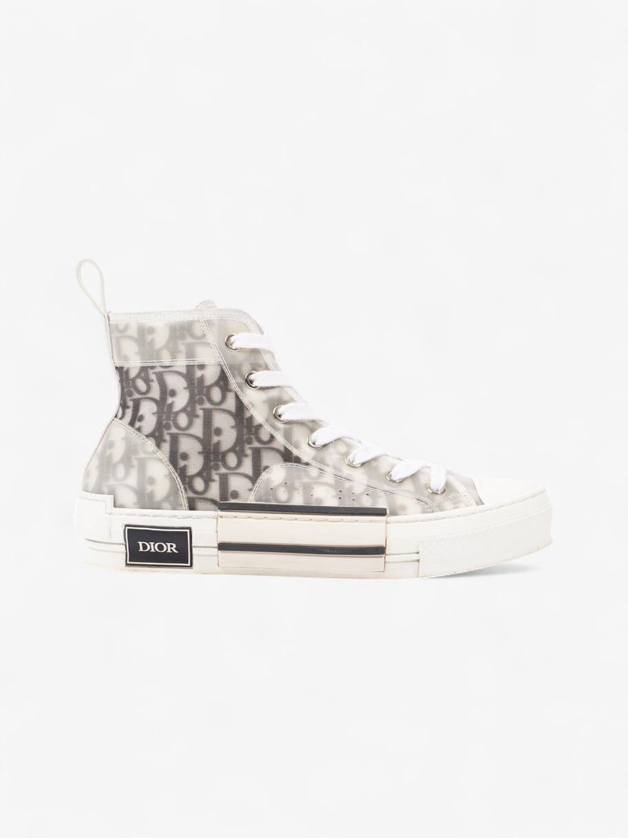 Christian Dior B23 Grey Canvas EU 38 UK 5 Image 1