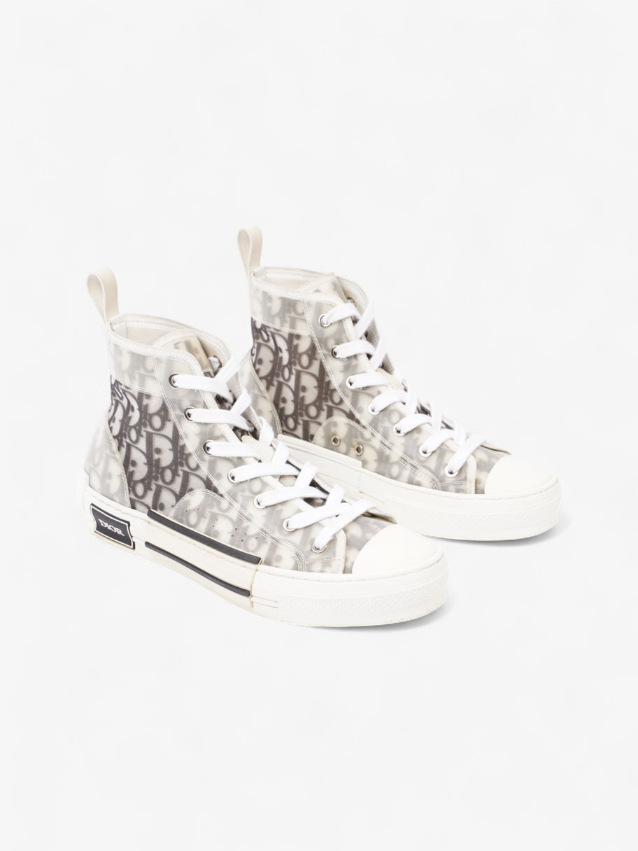 Christian Dior B23 Grey Canvas EU 38 UK 5 Image 2