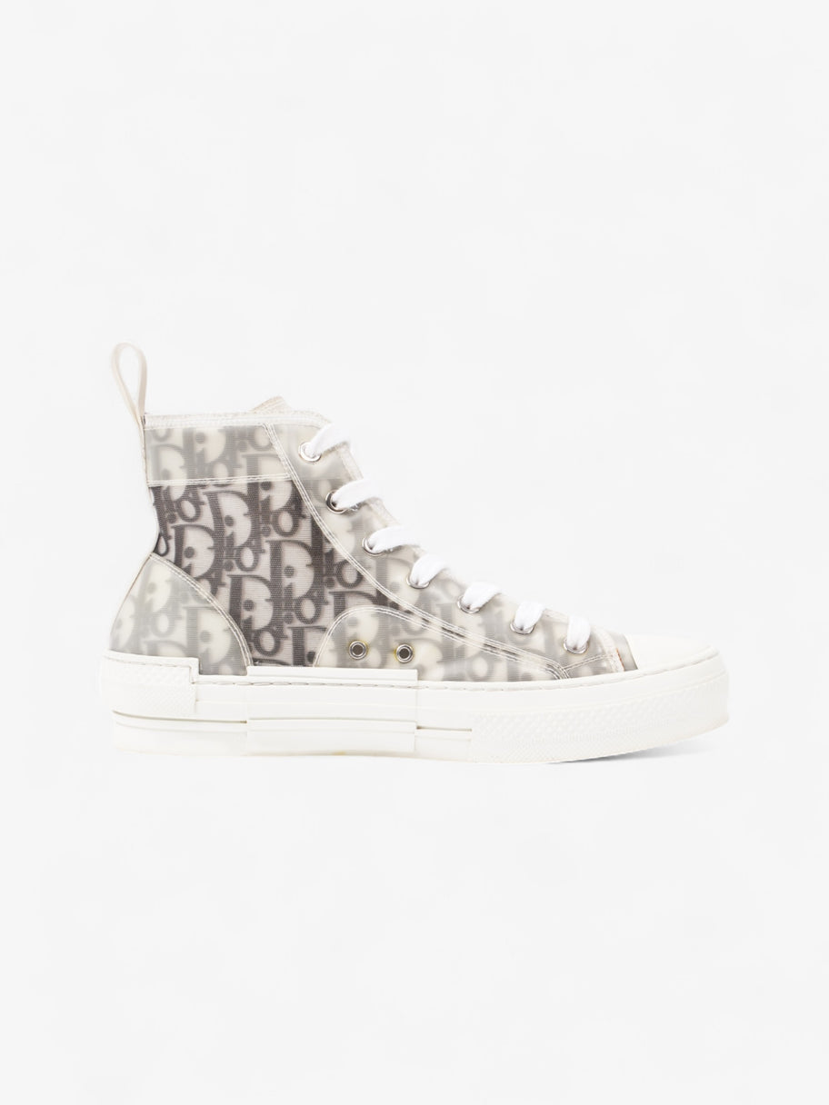 Christian Dior B23 Grey Canvas EU 38 UK 5 Image 4