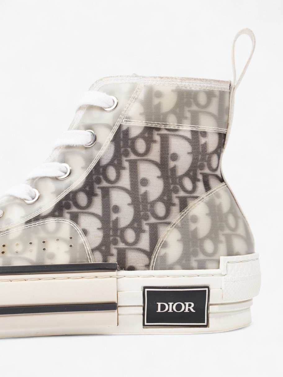 Christian Dior B23 Grey Canvas EU 38 UK 5 Image 9