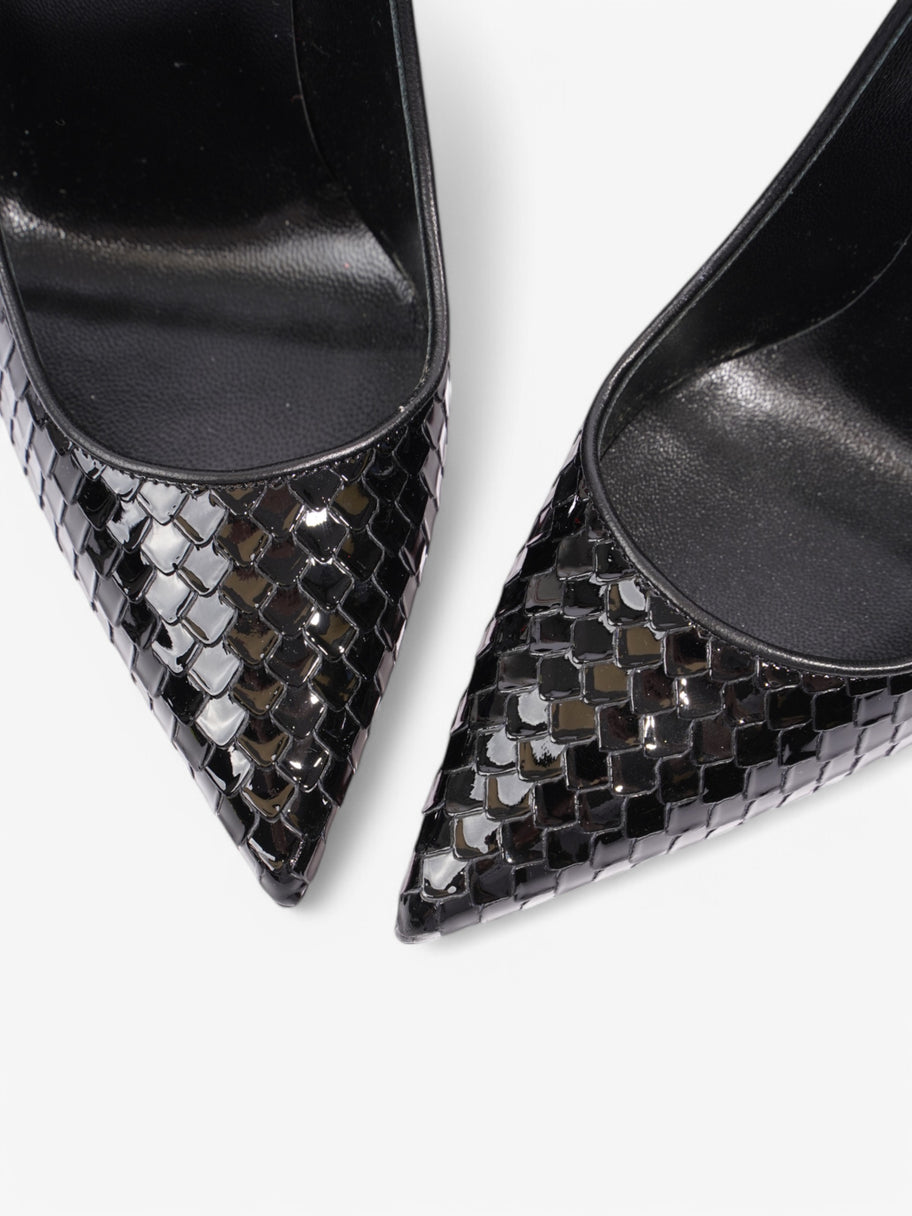 Christian Louboutin Kate 100 Black Patent Leather EU 37 UK 4 Image 8