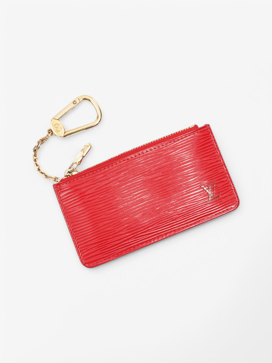 Louis Vuitton LV Coin Purse Red Epi Leather Image 2