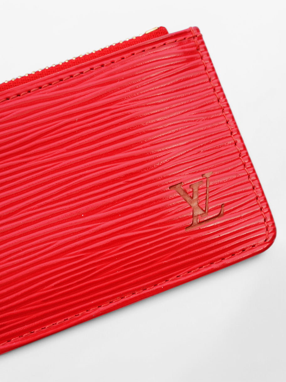 Louis Vuitton LV Coin Purse Red Epi Leather Image 4