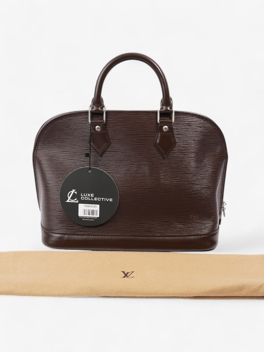 Louis Vuitton Alma Brown Epi Leather PM Image 8