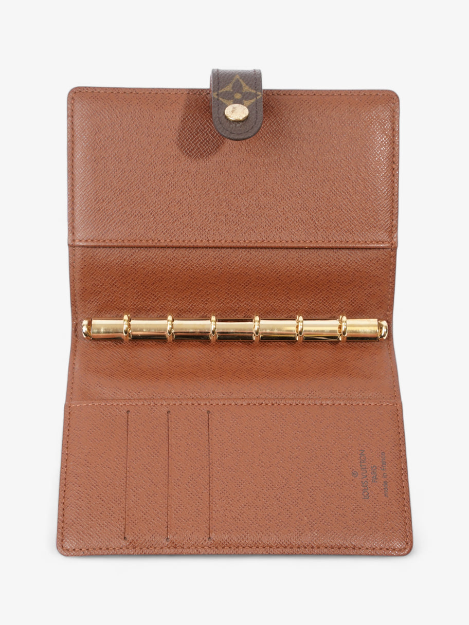Louis Vuitton Small Ring Agenda Cover Monogram Coated Canvas Image 7