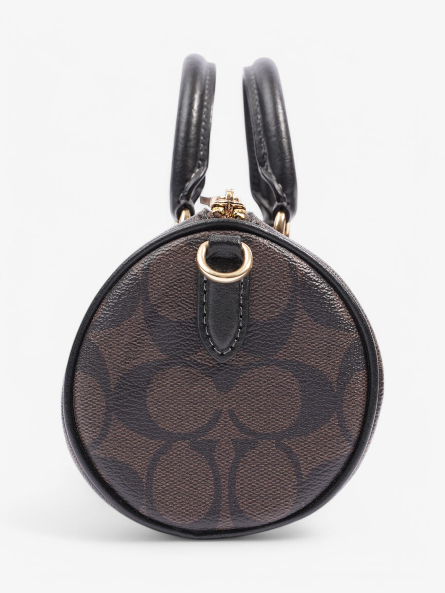 Coach Lacey Crossbody Black Coated Canvas Image 3