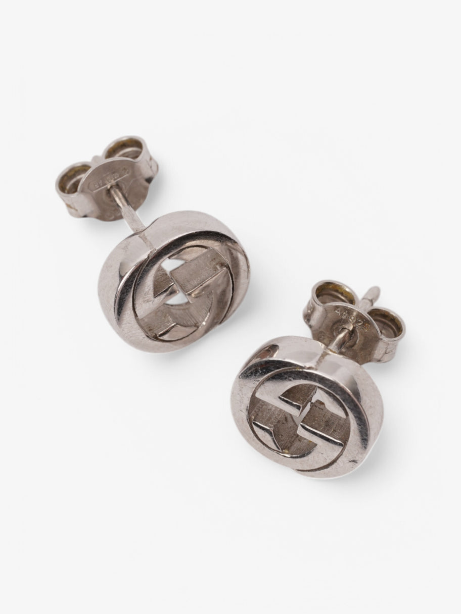 Gucci Interlocking G Earrings Silver Silver Sterling Image 2