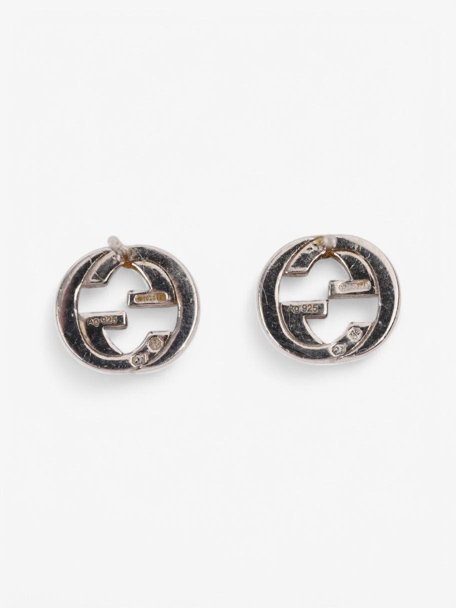 Gucci Interlocking G Earrings Silver Silver Sterling Image 4
