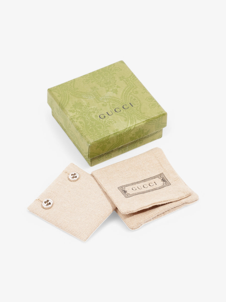 Gucci Interlocking G Earrings Silver Silver Sterling Image 6