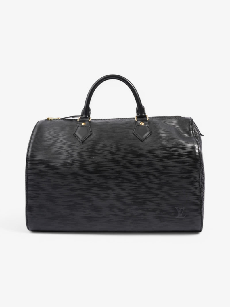  Louis Vuitton Speedy Black Epi Leather 30