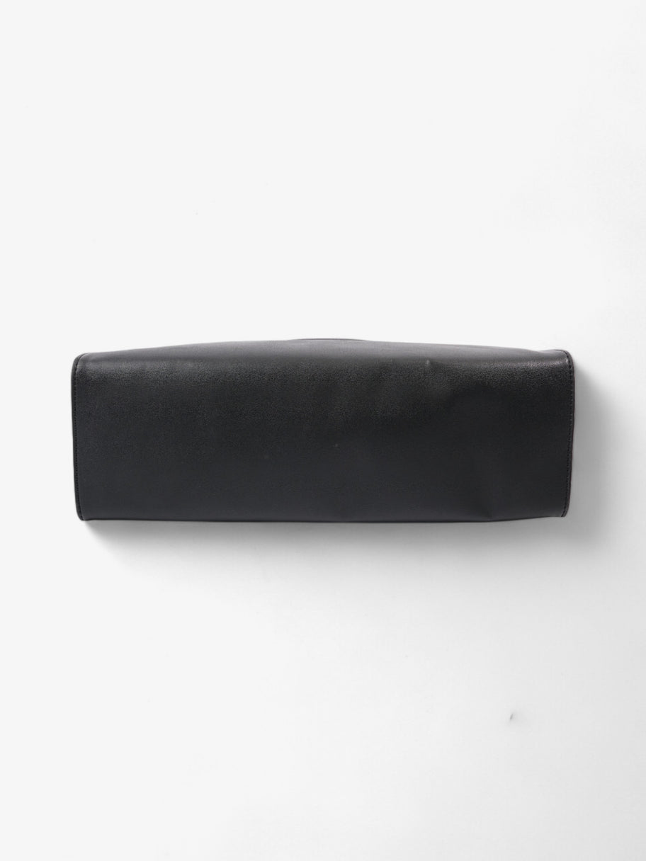 Telfar Shopping Tote Black Leather Medium Image 6