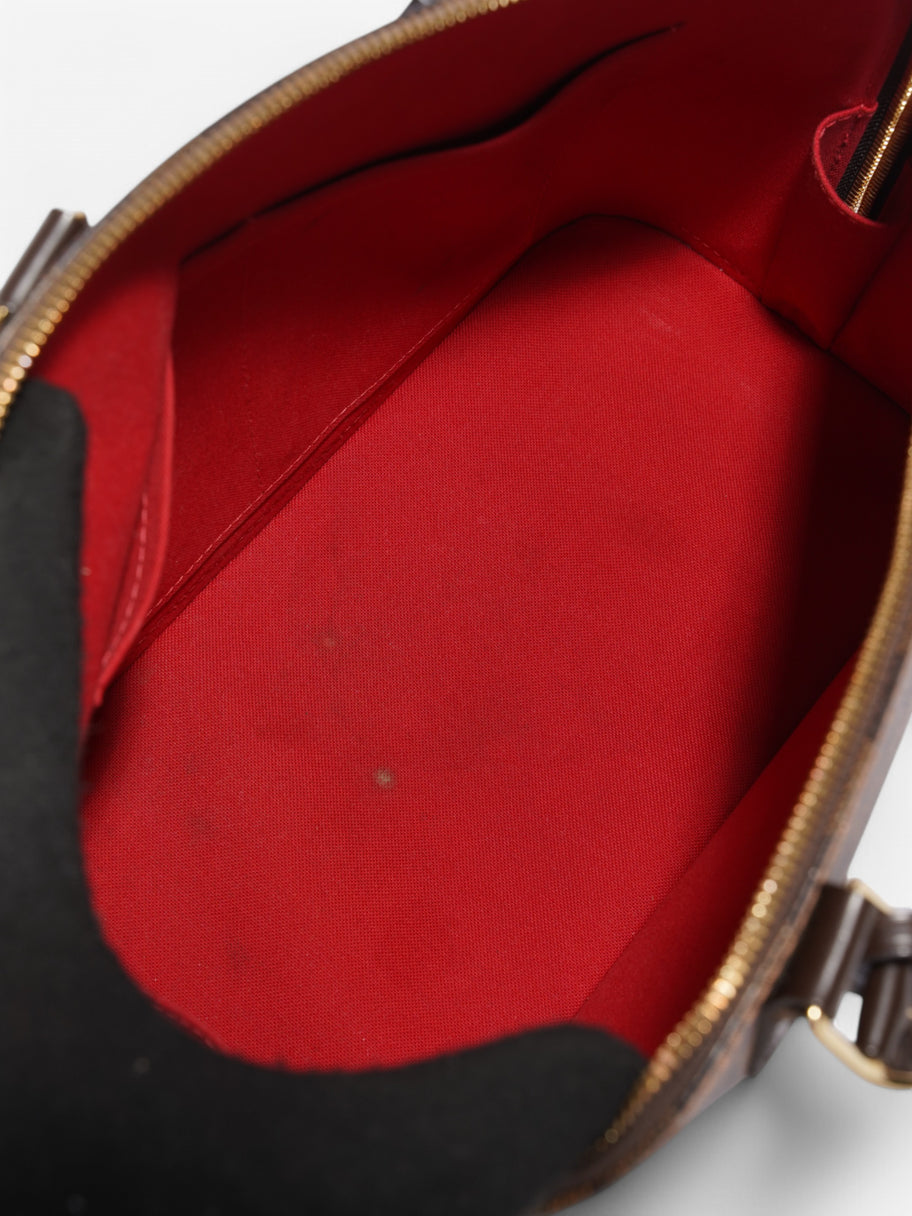 Louis Vuitton Alma Damier Ebene Coated Canvas PM Image 9