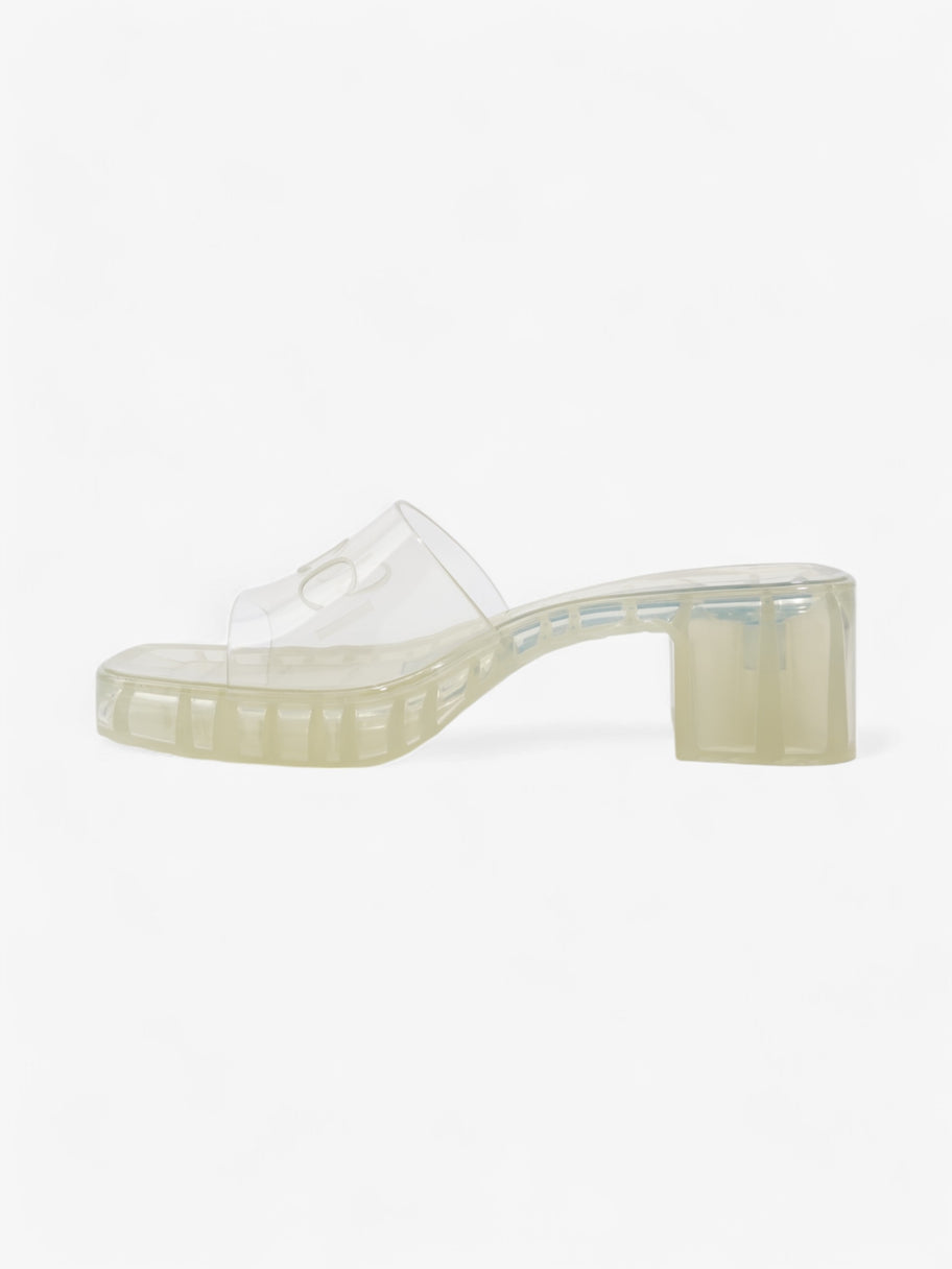 Gucci Gucci Platform Sandals  60 Transparent  Rubber EU 39 UK 6 Image 3