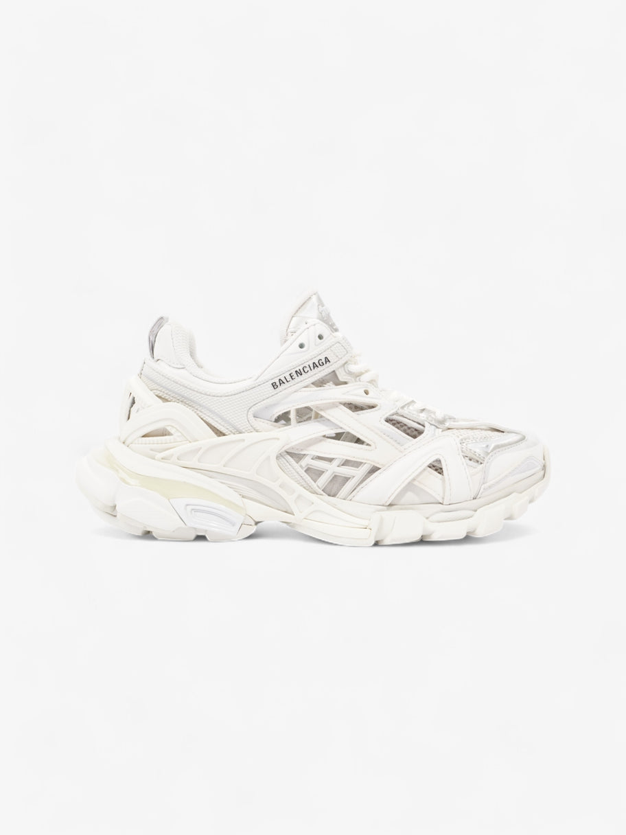 Balenciaga Track 2 White  / Silver Mesh EU 37 UK 4 Image 1