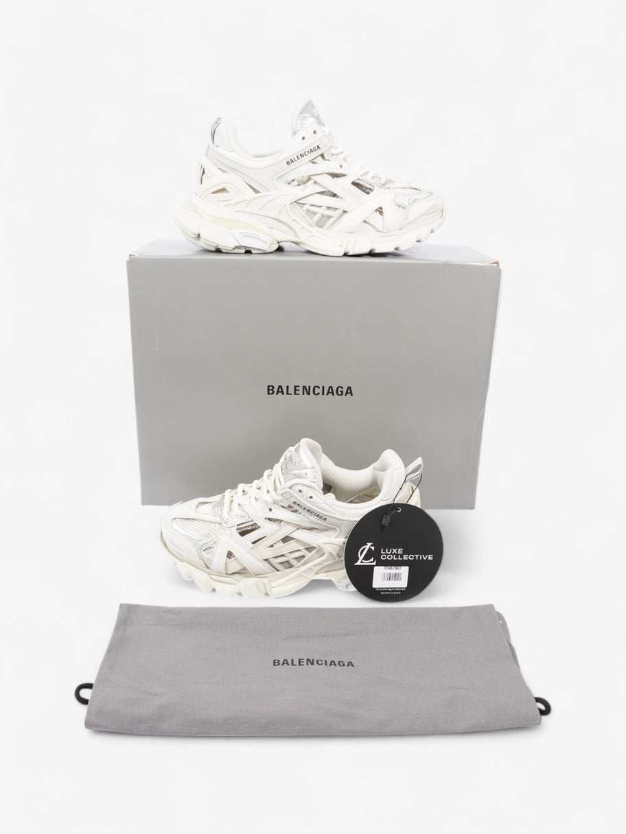 Balenciaga Track 2 White  / Silver Mesh EU 37 UK 4 Image 10