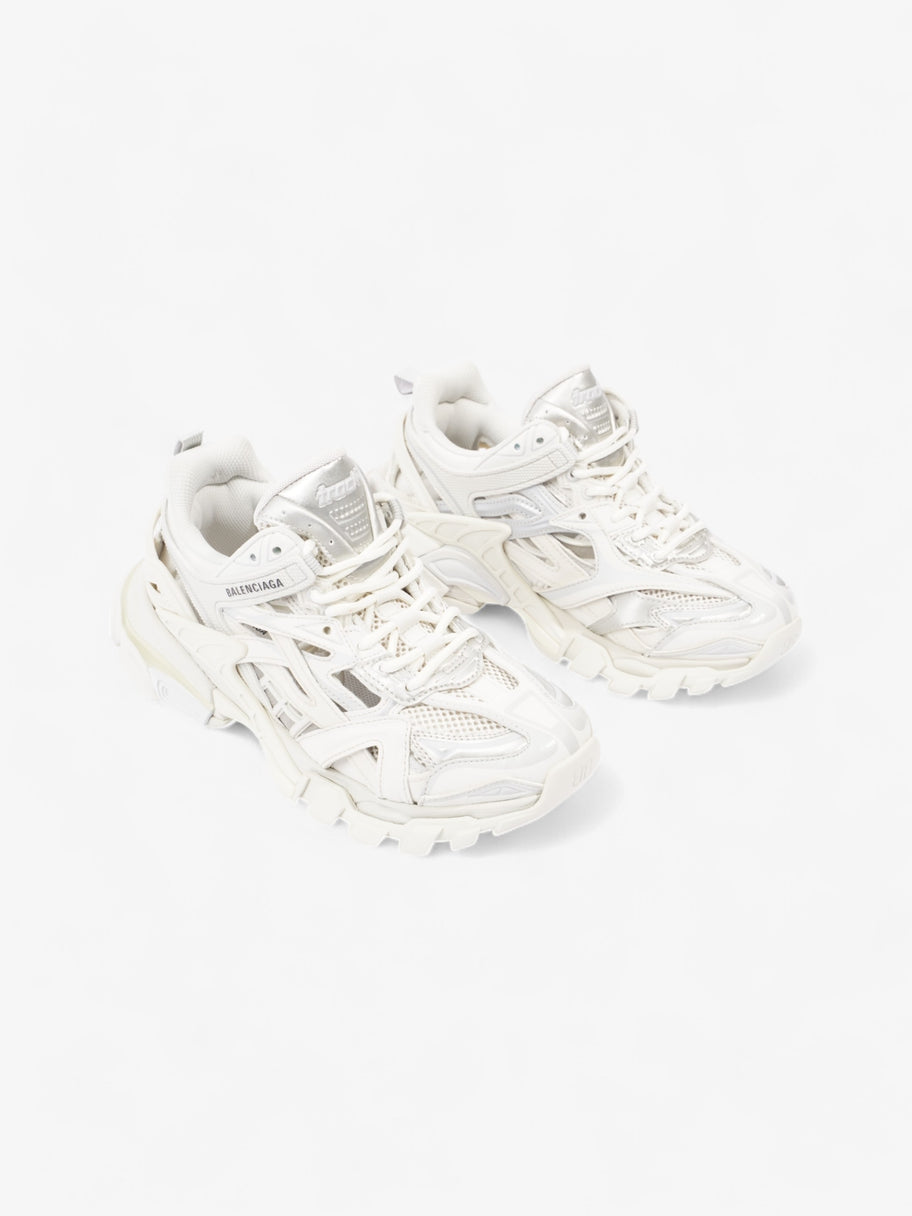 Balenciaga Track 2 White  / Silver Mesh EU 37 UK 4 Image 2