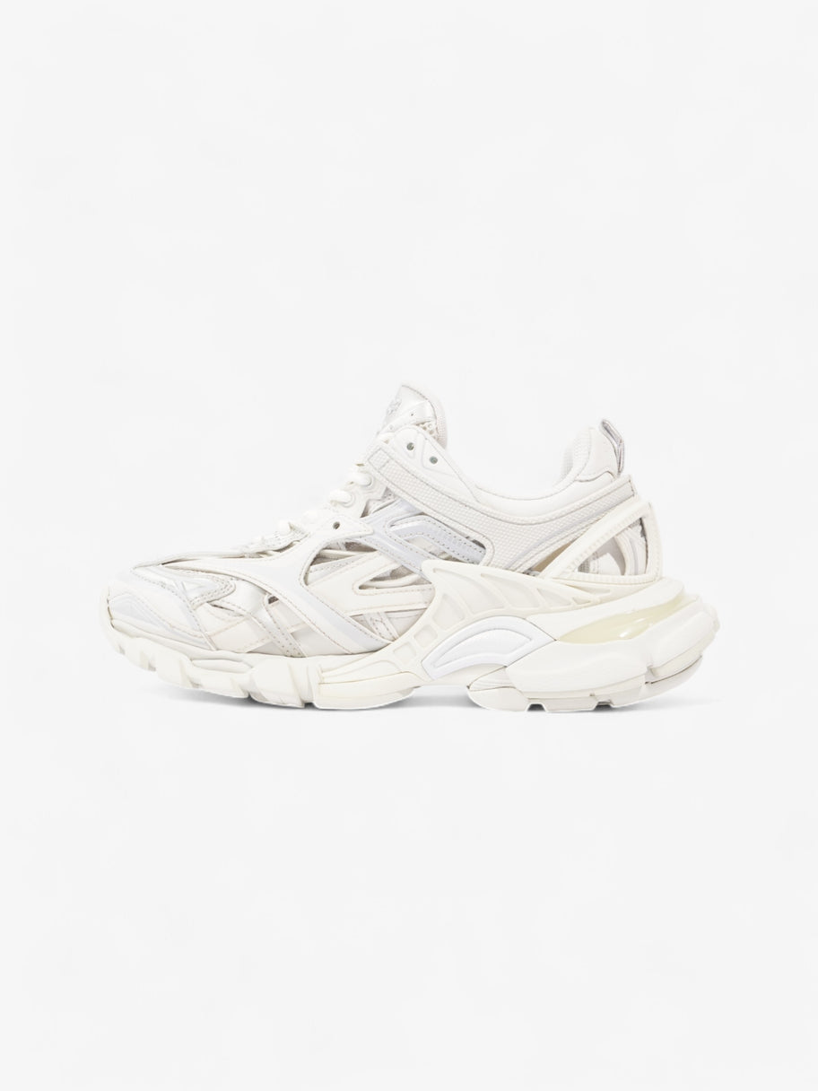 Balenciaga Track 2 White  / Silver Mesh EU 37 UK 4 Image 3