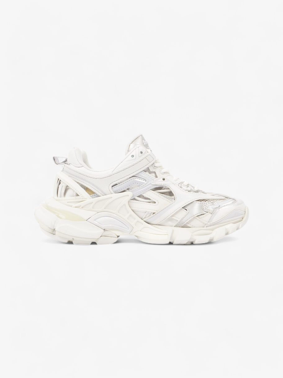 Balenciaga Track 2 White  / Silver Mesh EU 37 UK 4 Image 4