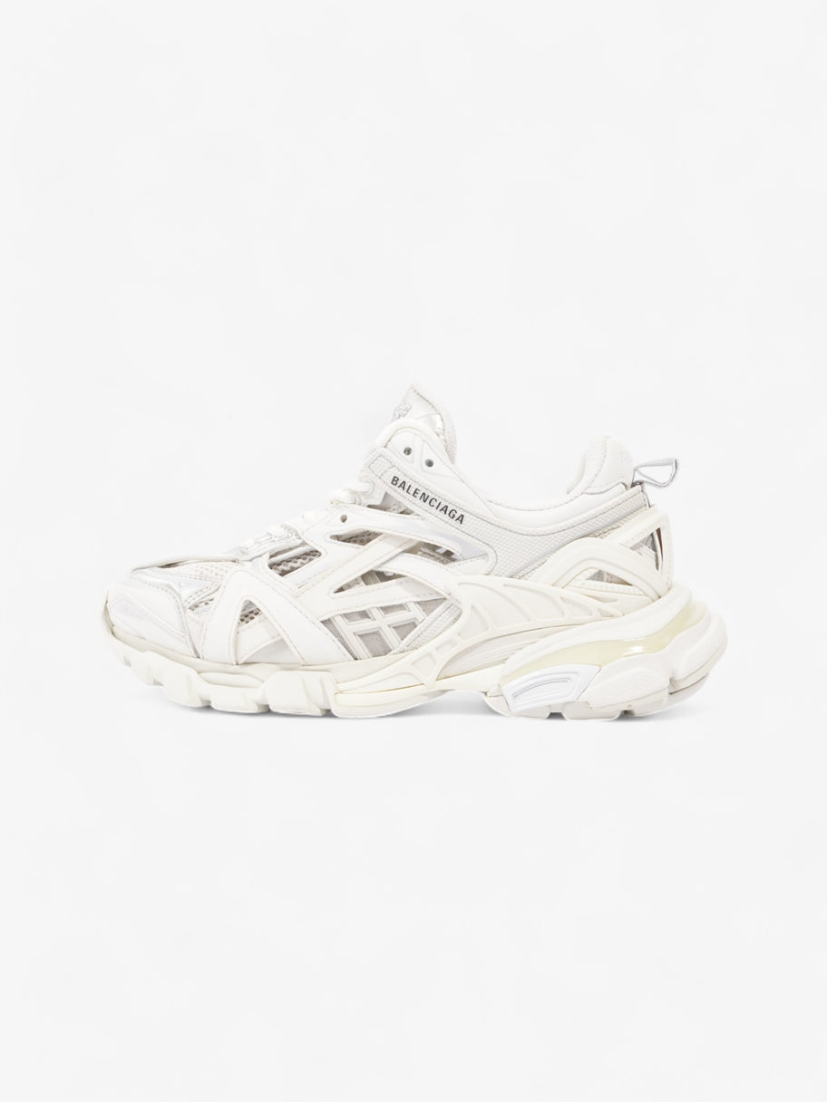 Balenciaga Track 2 White  / Silver Mesh EU 37 UK 4 Image 5