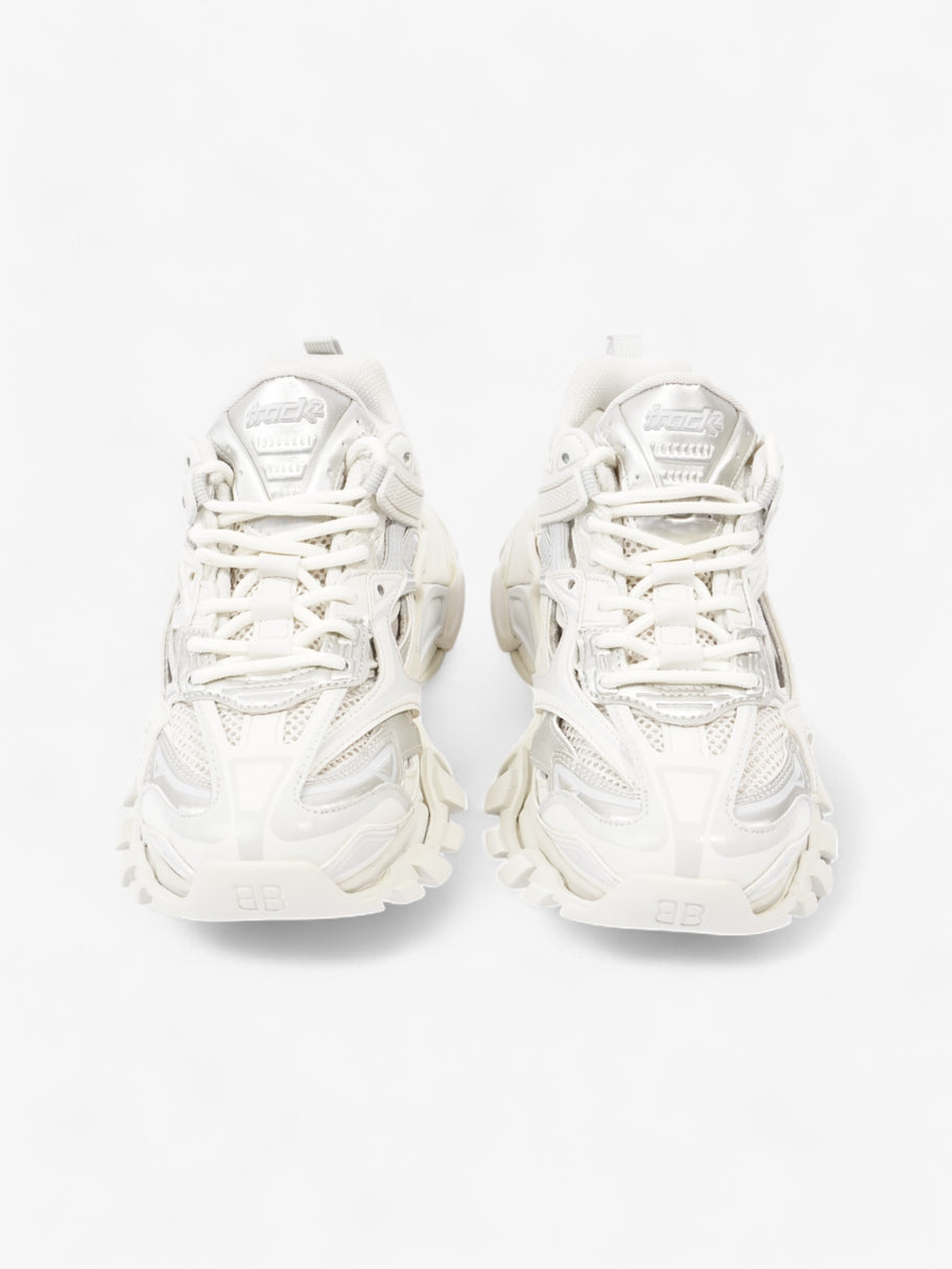 Balenciaga Track 2 White  / Silver Mesh EU 37 UK 4 Image 8